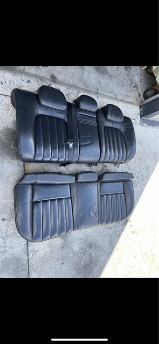 Interior scaune fata bancheta panouri piele Peugeot 407
