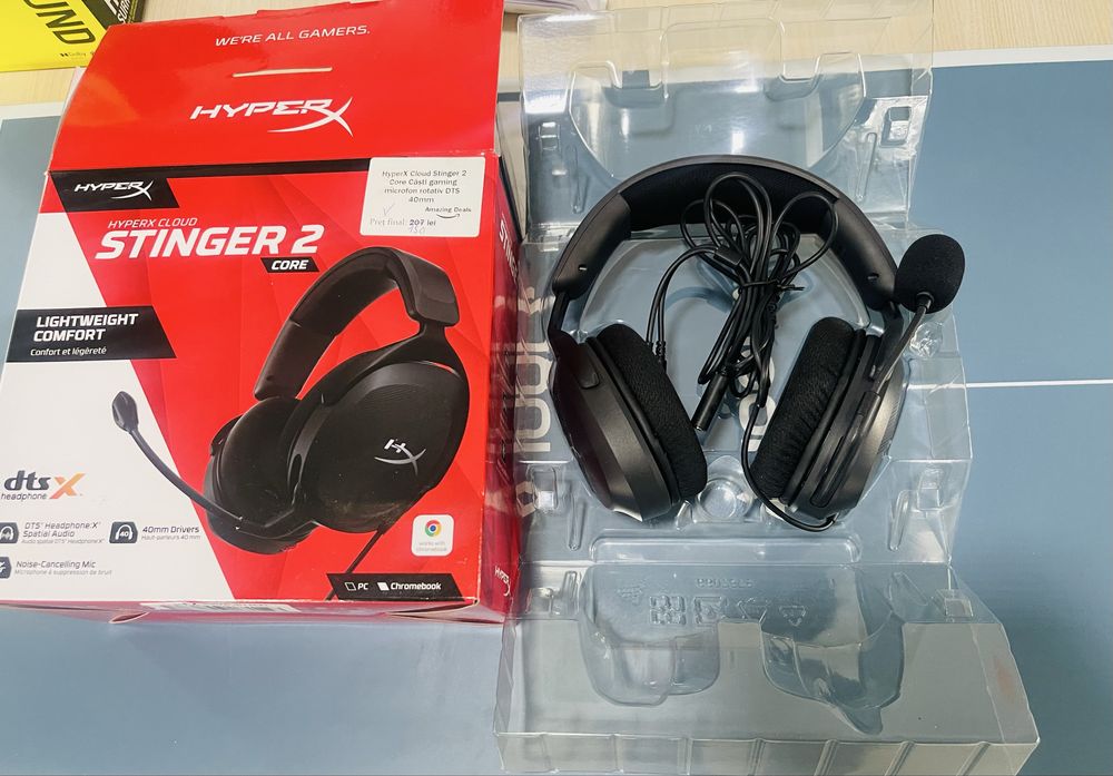 Căști HyperX Cloud Stinger 2 Core Gaming