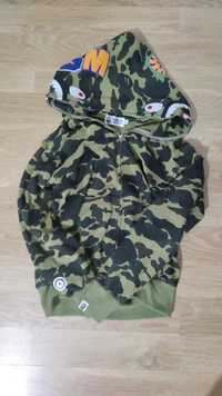 Bape® hoodie (green) size:M