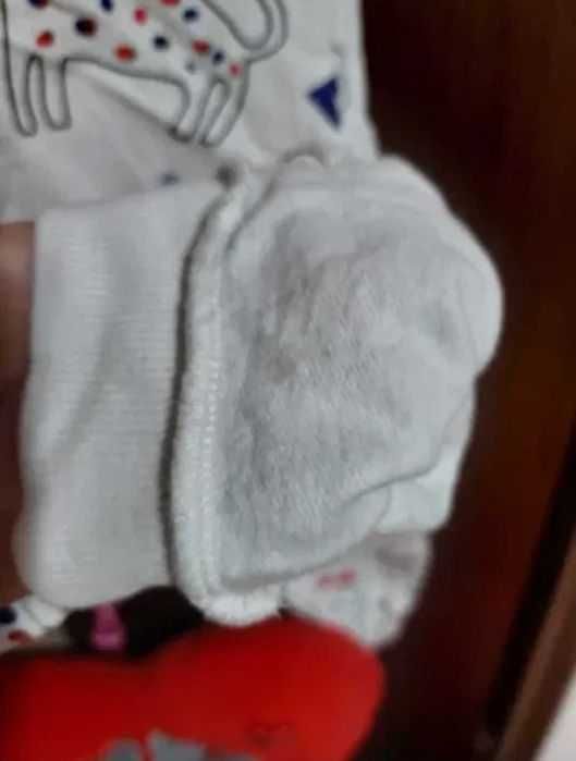 Pantalon imprimeu pisici cu căptușeală fete 134