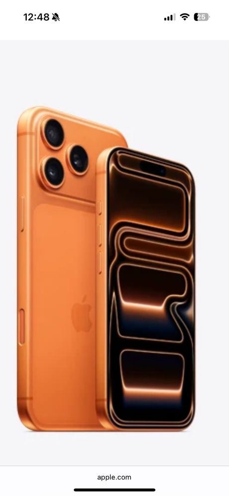 Iphone 17 pro 256 orange