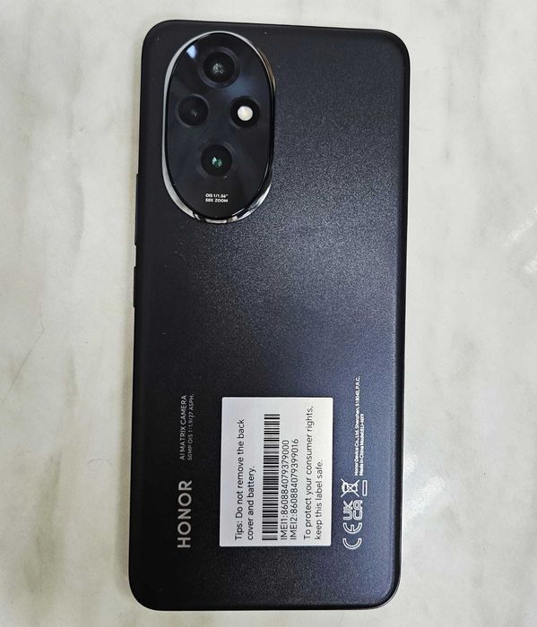 HONOR 200 512 GB Black Zeus Amanet 65409