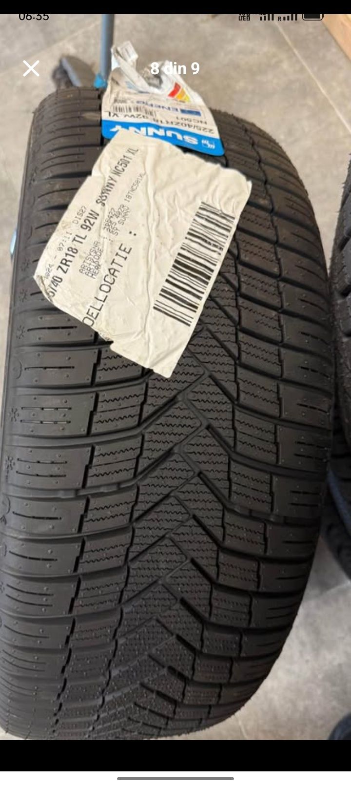 Jante(roți) originale Mercedes Classa A,B  R18 Noi