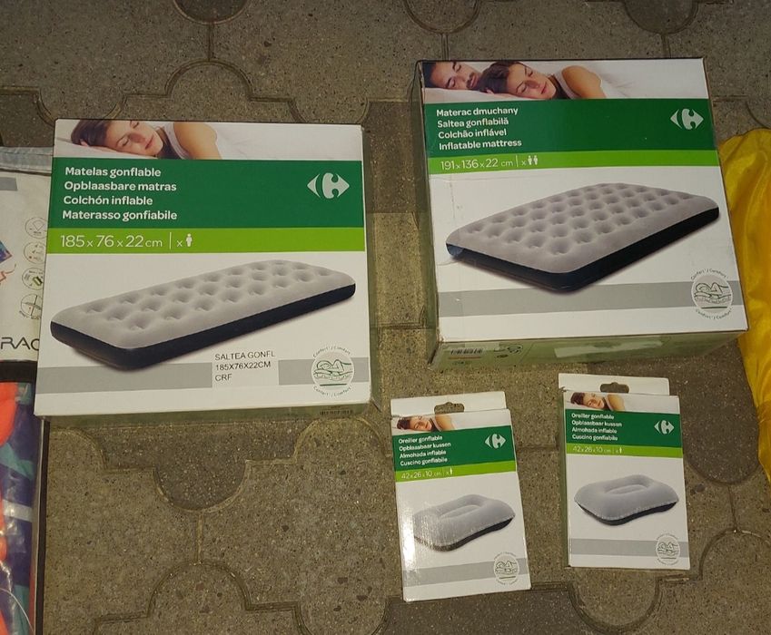 Saltea si umbrela plaja camping la mare munte pescuit