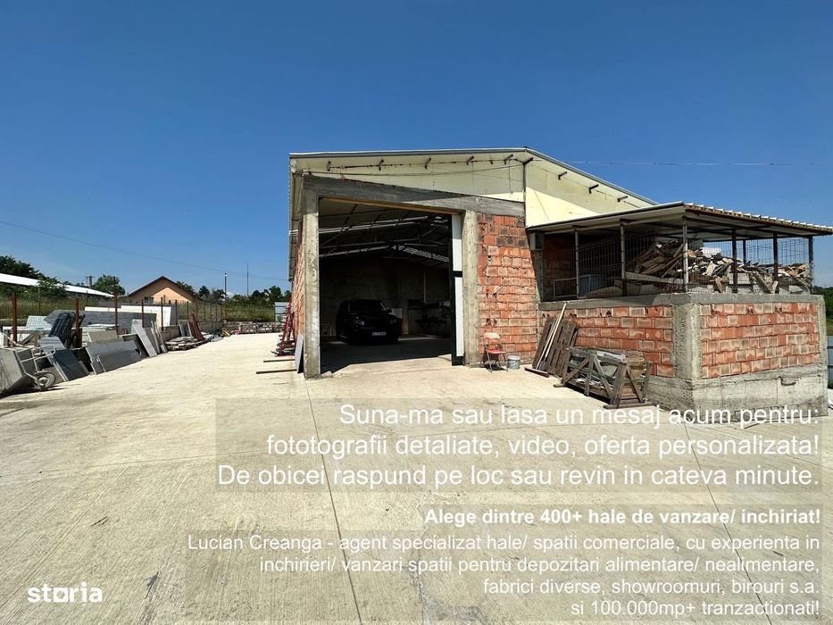 Hala 310mp si platforma, Popricani