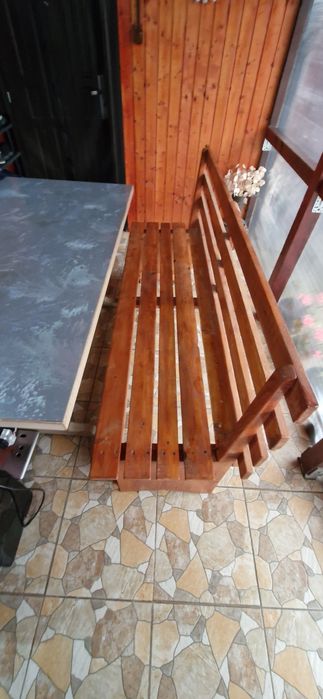 Masa si băncuțe pentru terasa