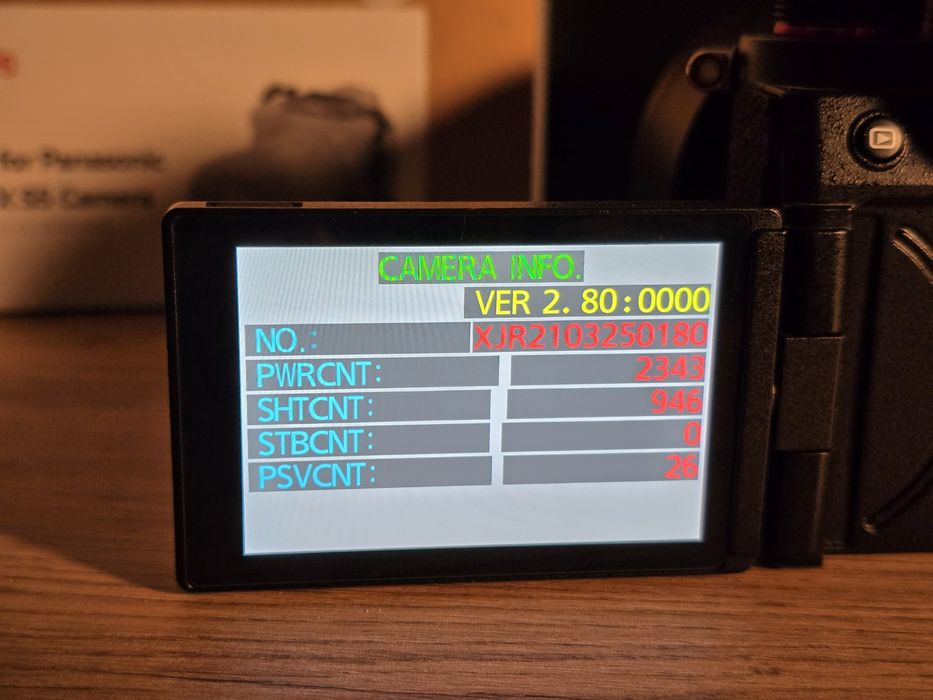 Panasonic S5 Full Frame Body | V-Log 10 Bit 4K | Kit Video