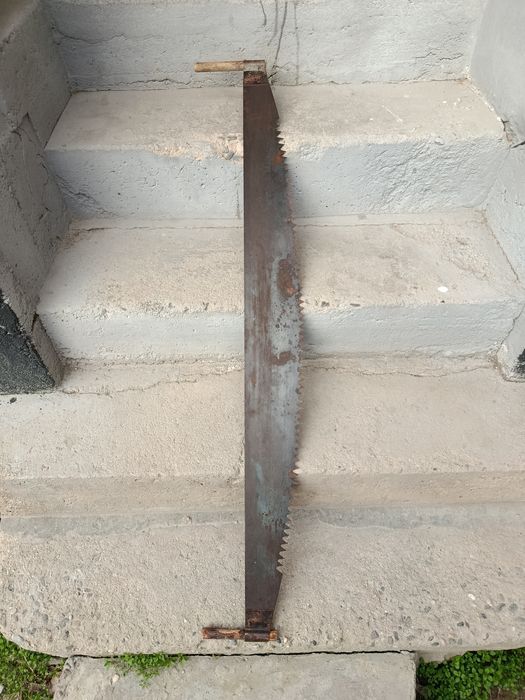 Пила двухручная длинная длина метр 30