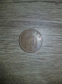 Moneda New Penny prima ediție 1971