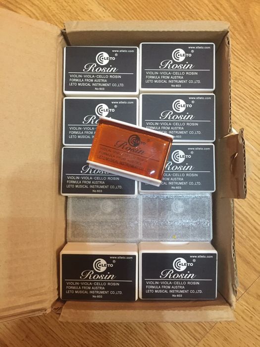 Канифоль для струнных инструментов: скрипка, виолончель: 2 по 1000 тг