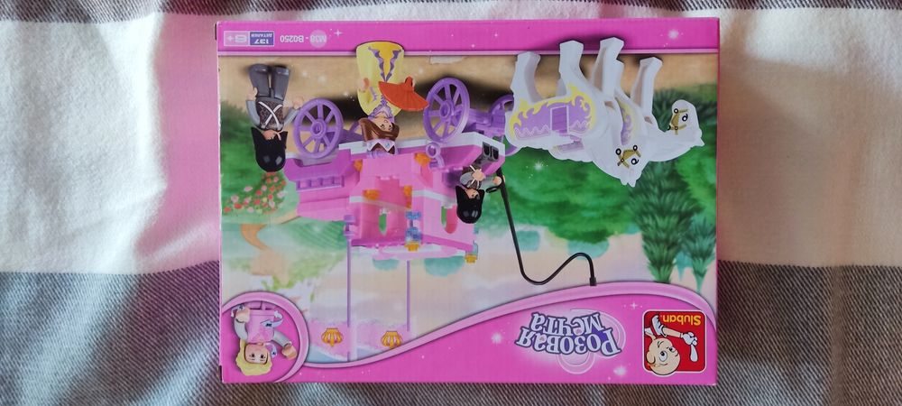 Конструктор для девочек Sluban: Розовая мечта, 137 деталей