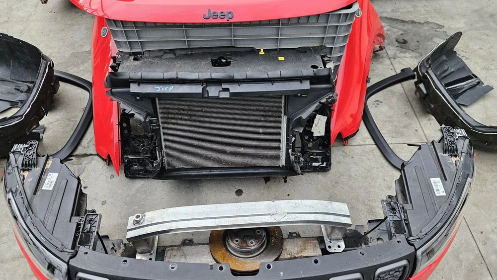 Fata completa jeep compass 2 facelift trailhawk dupa 2020 faruri full led senzori parcare 1.3 benz hybrid