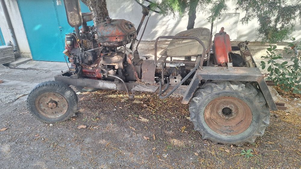 Самоделно тракторче с двигател 25 конски сили т25 и т 16 владимировец