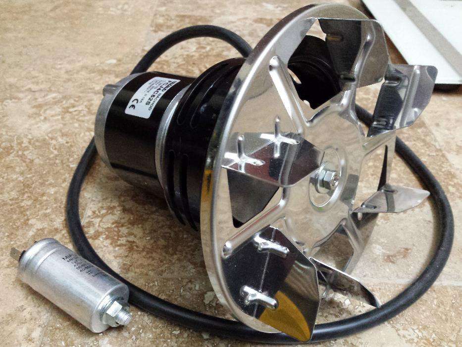 motor ventilator cazan centrala gazeificare lemne ATMOS