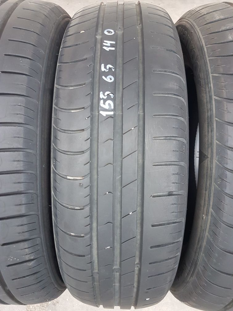 Летни гуми 4 броя HANKOOK Kinergy Eco 155 65 R14 дот 0816