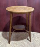 Masuta Vintage Stil Thonet; Masa din lemn