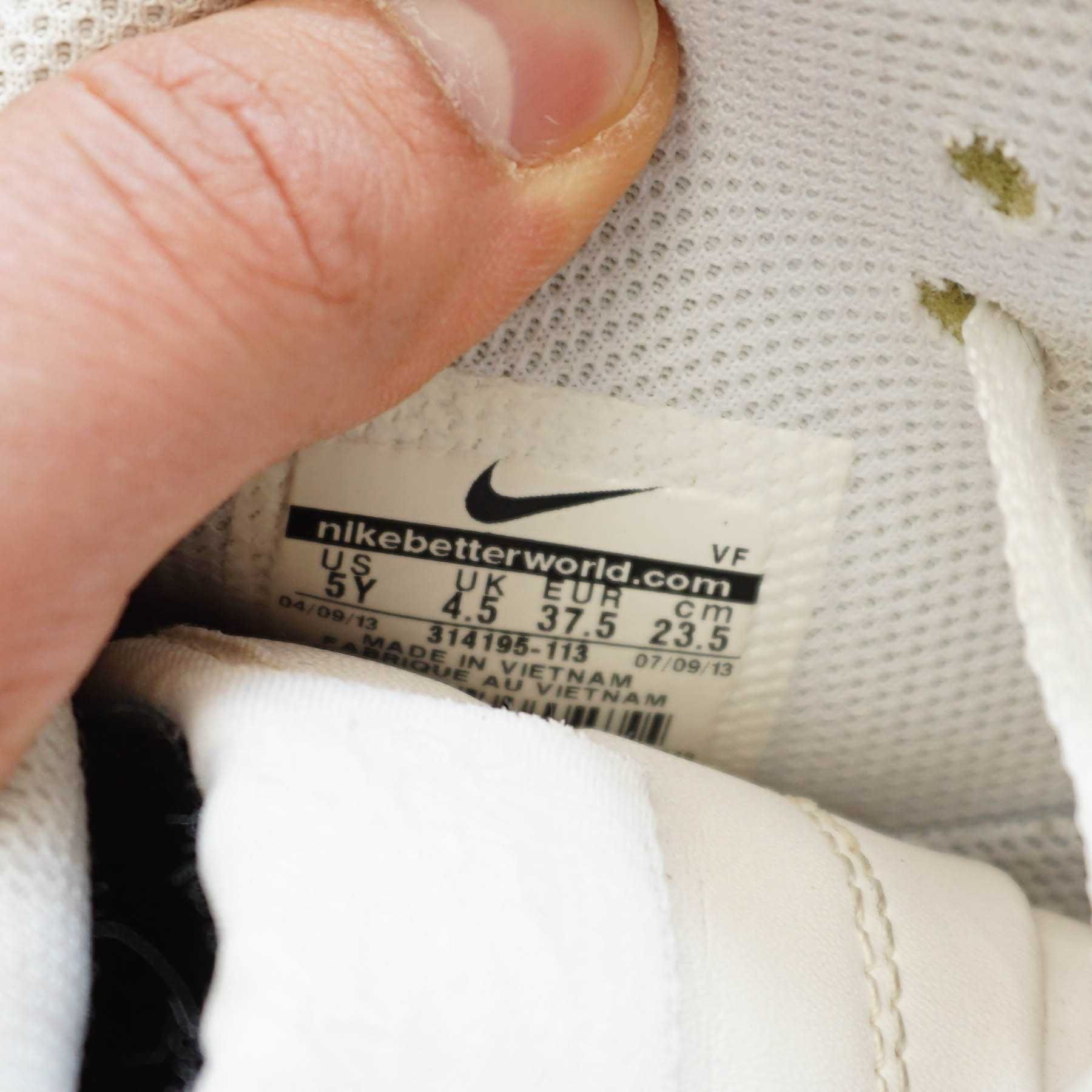 Nike Air Force 1 Mid White оригинални дамски кецове/маратонки - 37.5