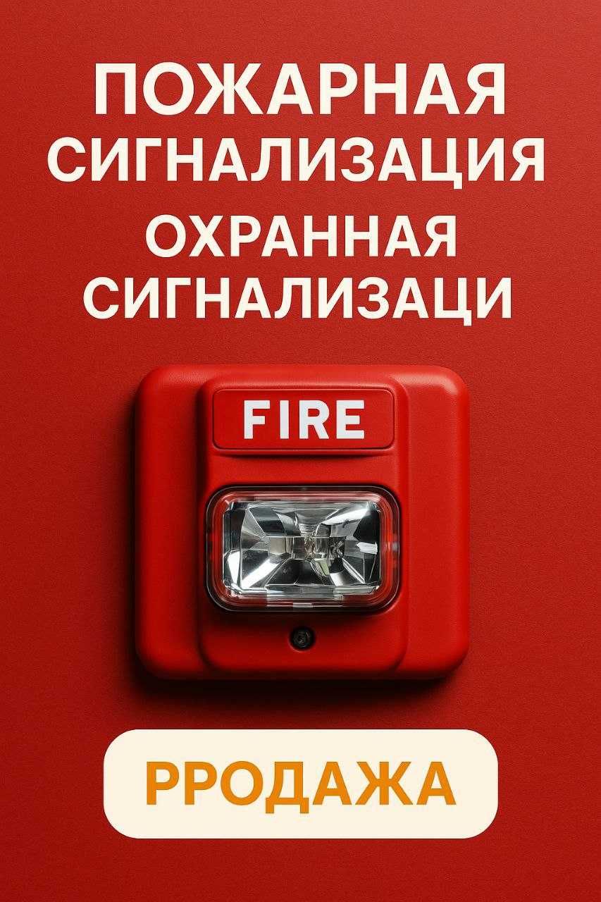 Пожарная,Охранная Ёнғиндан куриклаш Сигнализациялар YONG‘IN QO‘RIQLASH