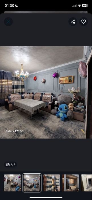 Arenda kvartira 3xonali