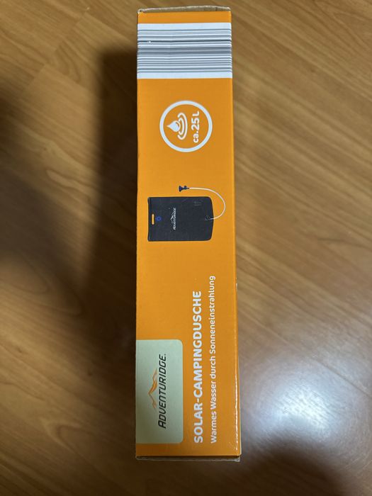 Къмпинг душ 25Л соларен нов Camping shower solar