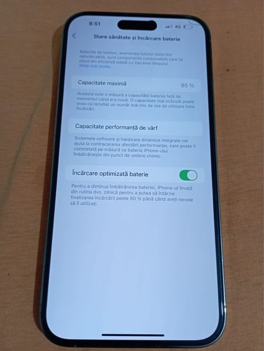 Vând iphone 14 pro max Gold  128 GB