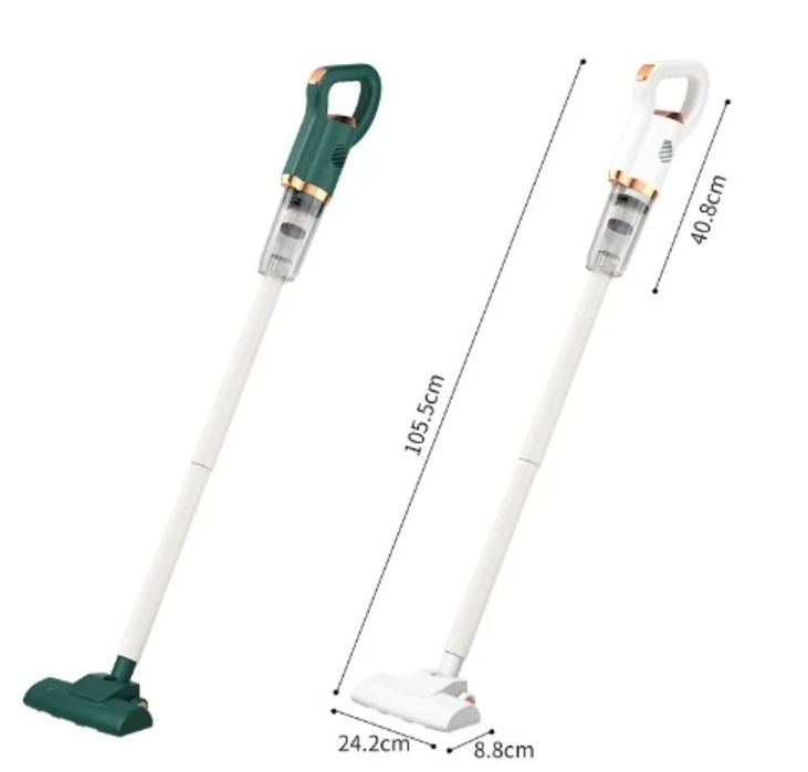 Aspirator de mana vertical, cu acumulator 2000 mAh, fara fir, 120W, JR