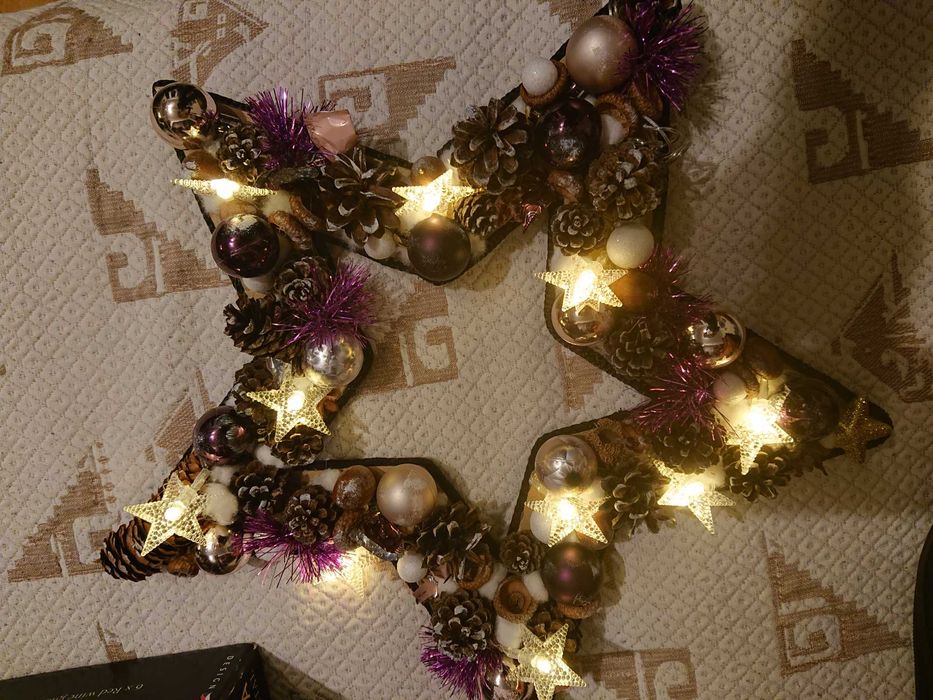 Коледни украси ръчна изработка