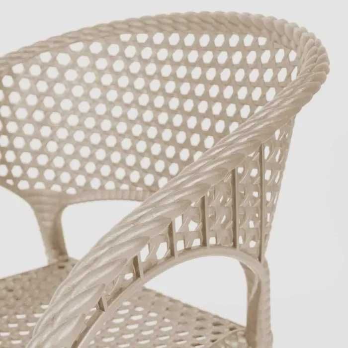 Комплект маса + 6 или 4 стола ратан 5 цвята и размери маси мод.11