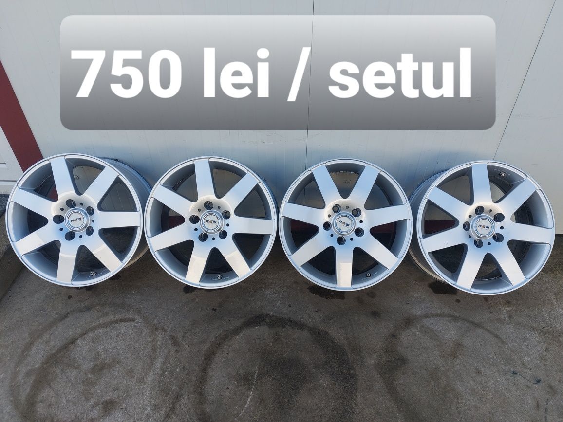 Set jante aluminiu r16 / Audi Vw Skoda Seat Mercedes / 5x112