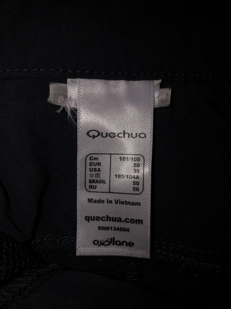 Pantaloni de fas Quechua de sport (drumetie, munte, etc.)