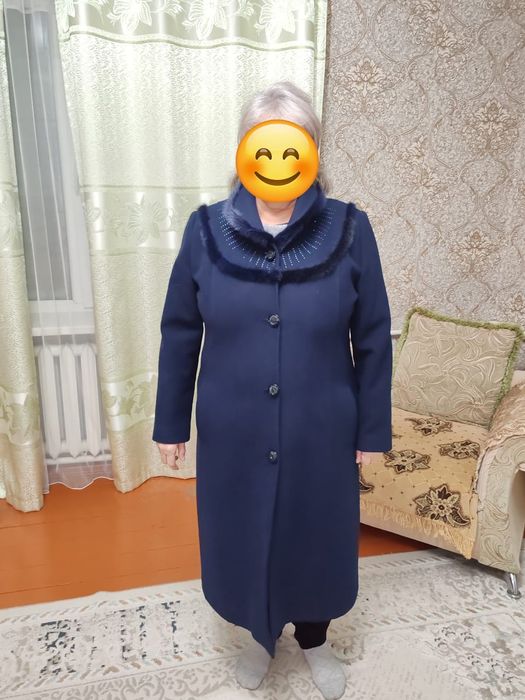 Женское пальто 56 размера