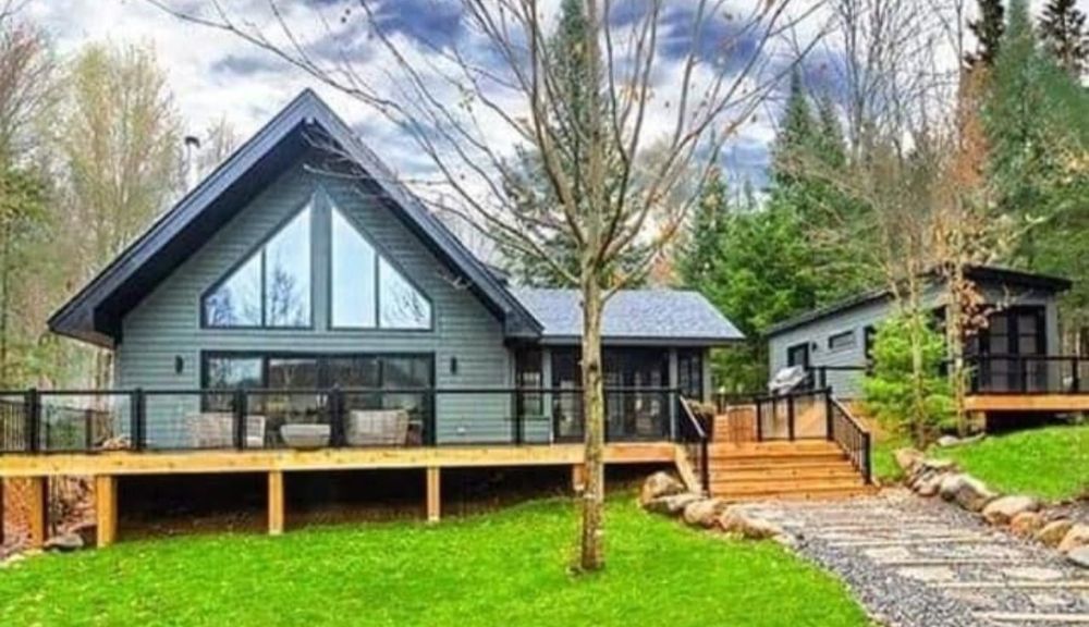 Vând cabane tip A frame