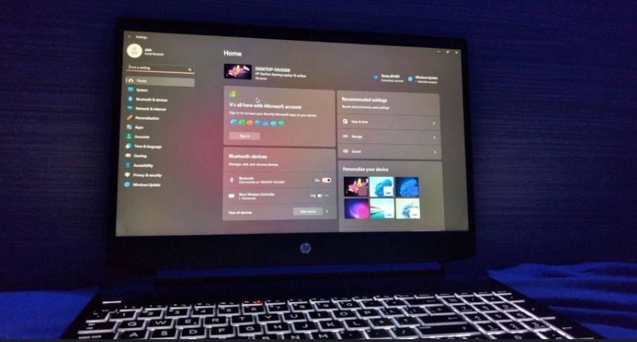 Laptop gaming hp pavilion 15