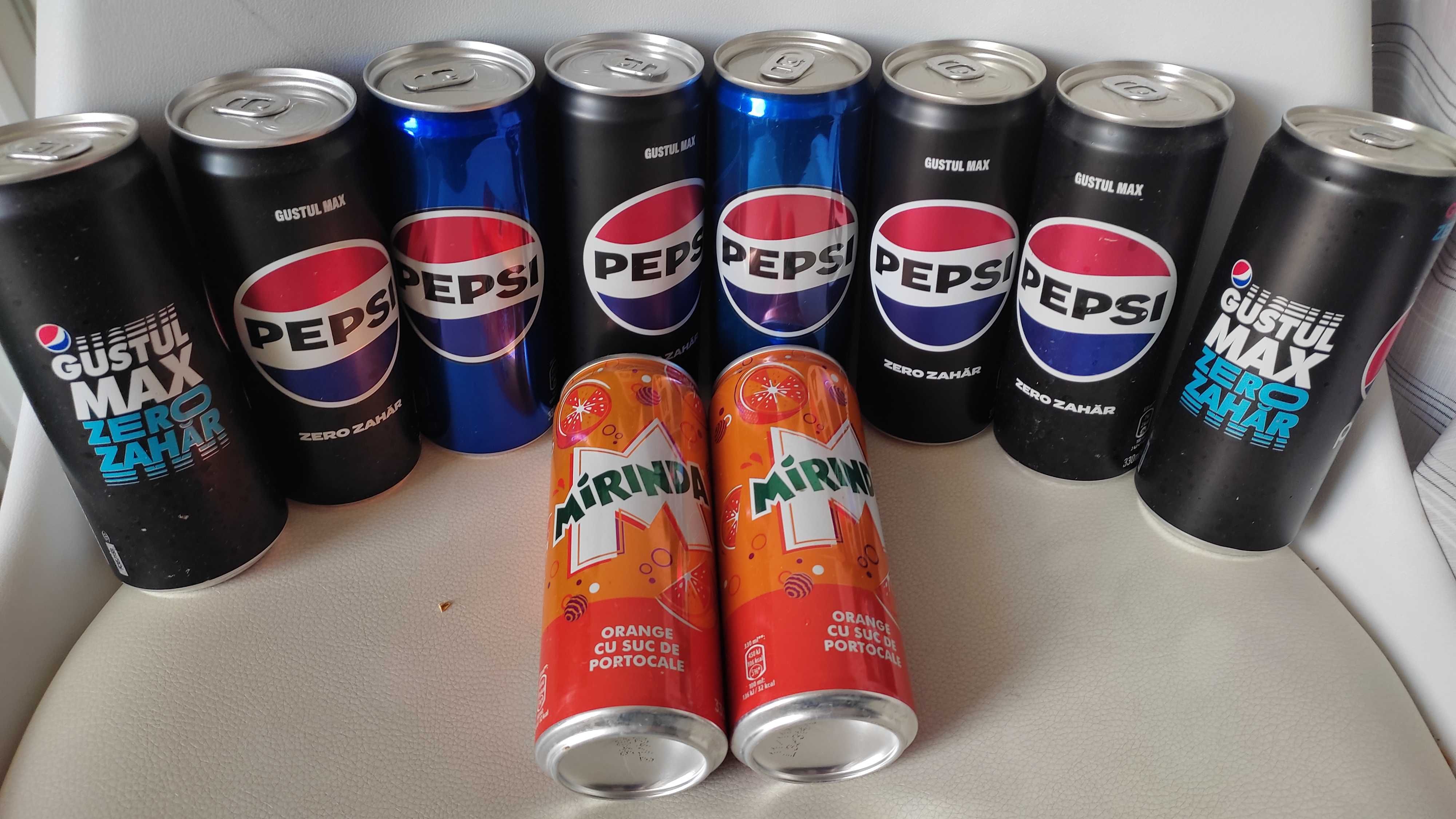 Pepsi, Pepsi Zero Zahar, Pepsi Max Zero, Mirinda doza 0,3L