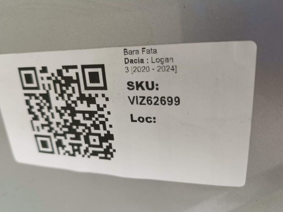 Bara Fata Dacia  Logan 3 2020 2021 2022 2023 2024 Sandero 3 Originala