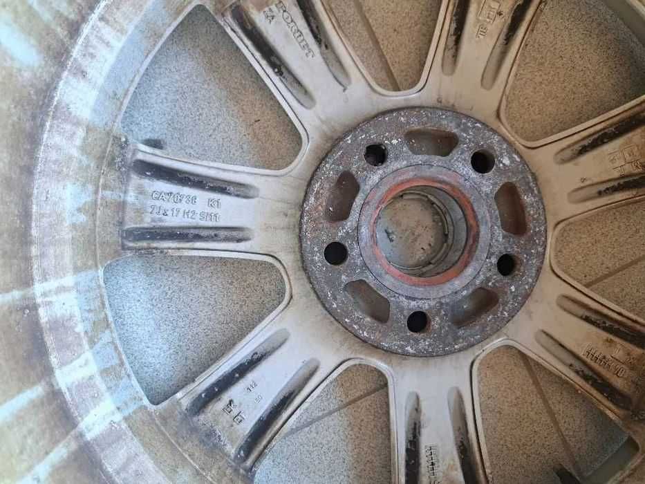 Borbet 5 112 17 алуминиеви джанти ЕТ50 7J VW Audi Seat Skoda Mercedes