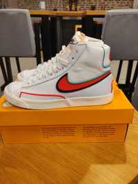 Nike Blazer Mid Infinite White Bright Crimson