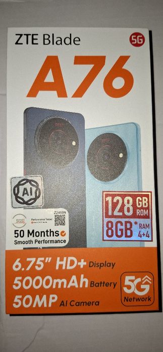 Смартфон  ZTA A 76