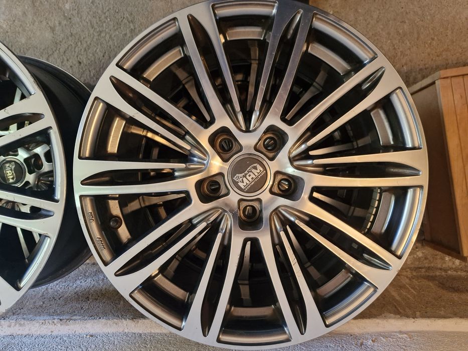 17 5х112  лети джанти двуцветни