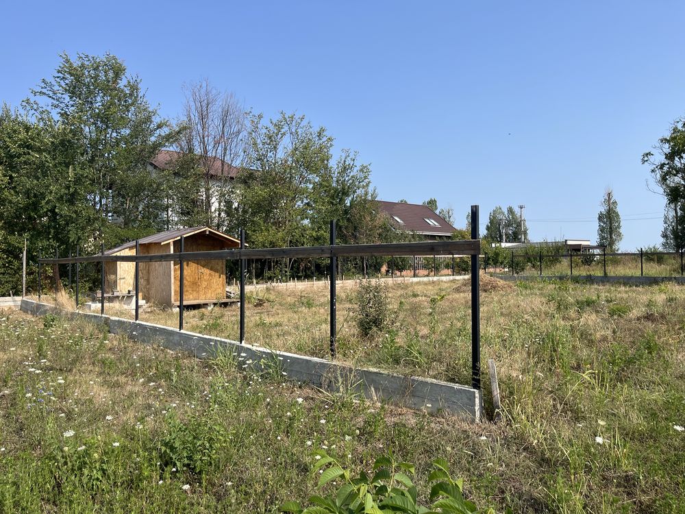 Teren 500 mp – Găneasa, Ilfov – Gard + Magazie OSB