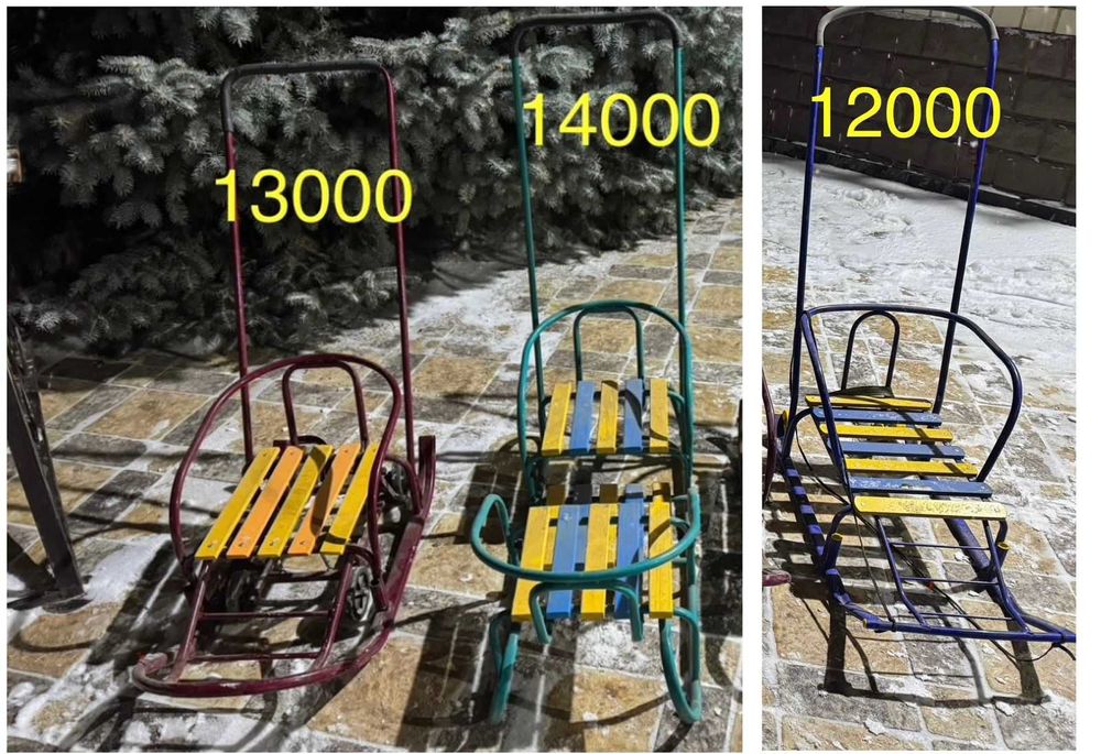 ШАНА Санки одинарные и для двойняшки