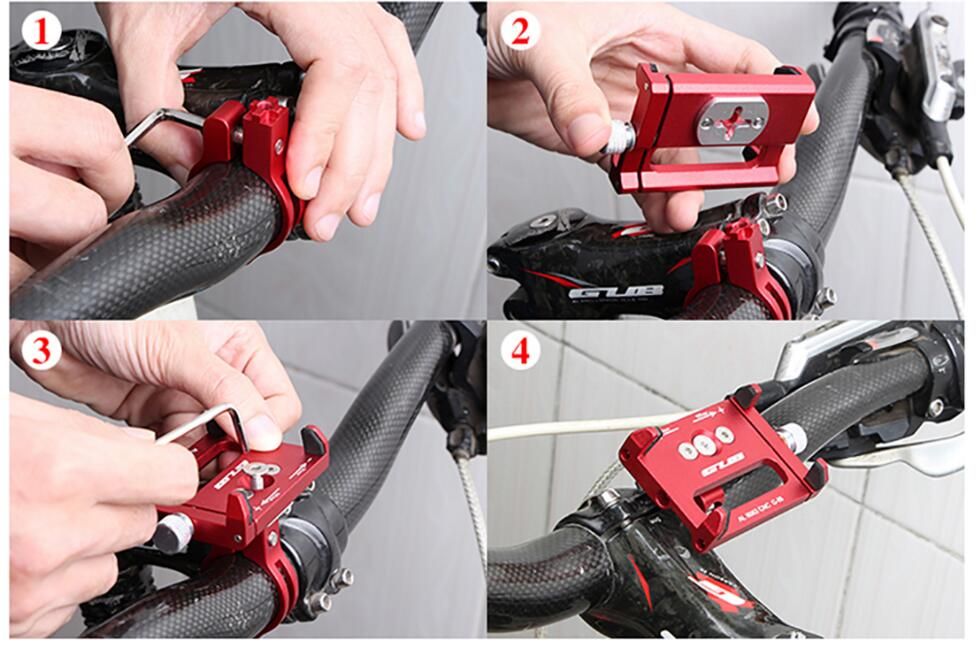 GUB 85 suport telefon bicicleta aluminiu cuveta moto trotineta xiaomi
