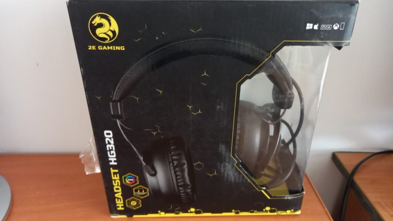 2E Gaming Headset HG320 Black