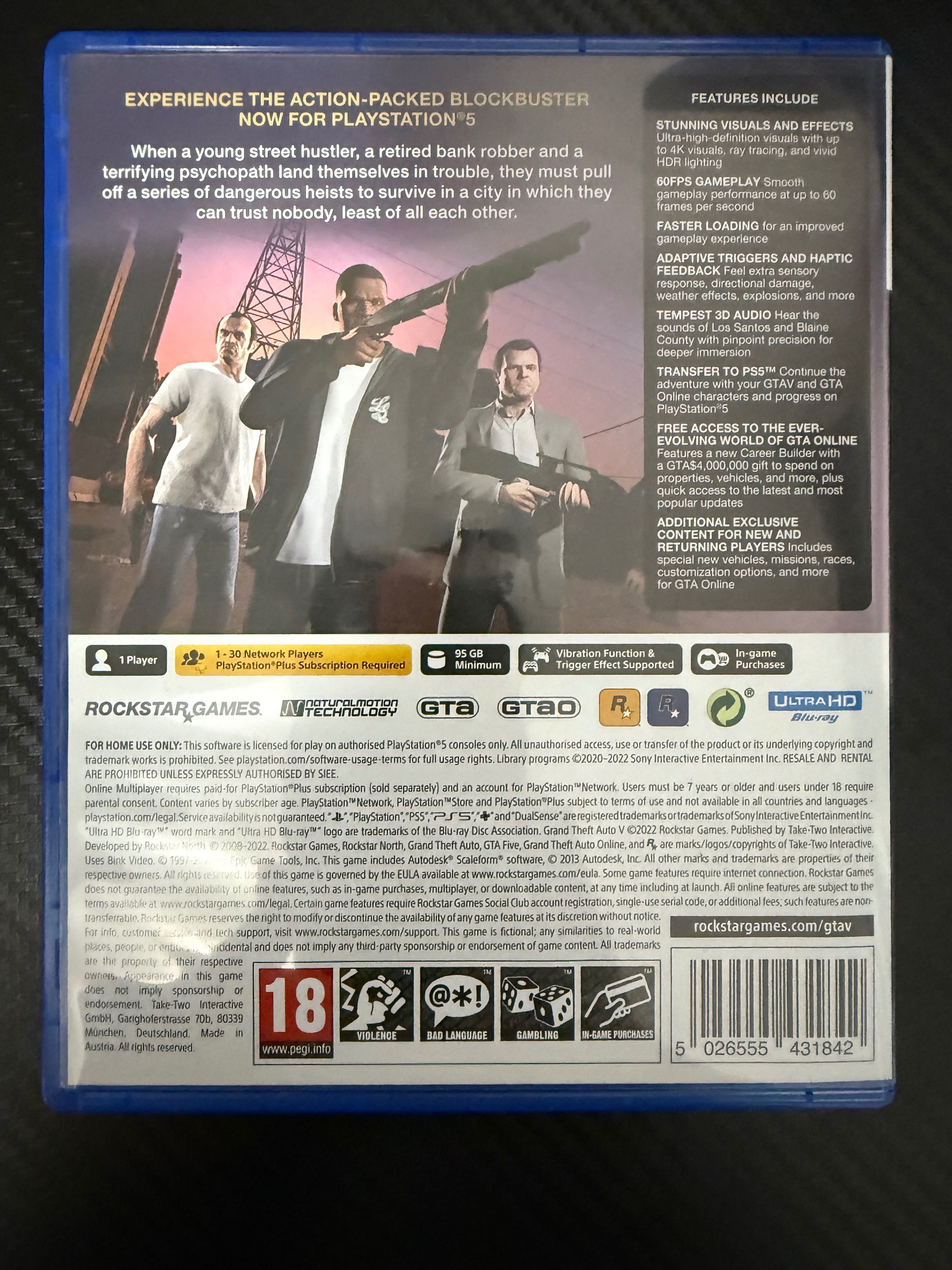 GTA 5 за PlayStation 5