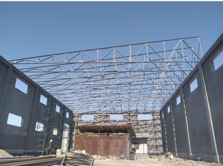 Металлоконструкций, Ангар,Навес,Склад,Сварка хизматлари