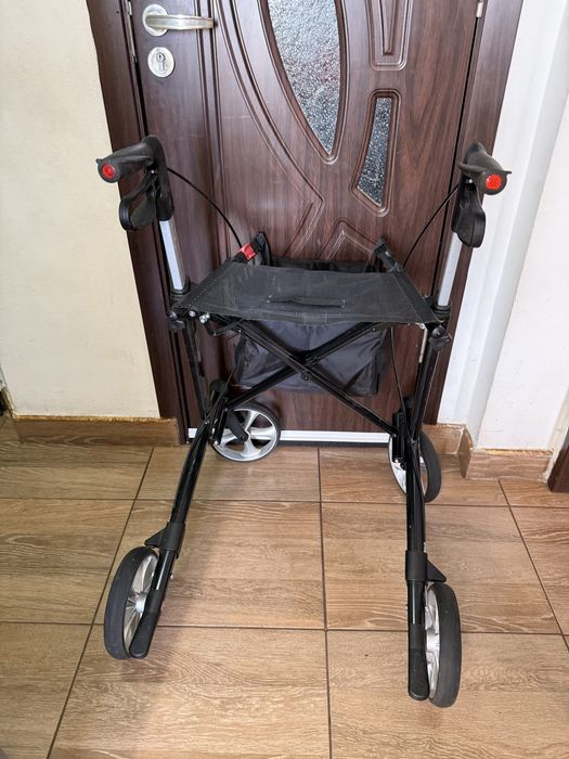 Cadru rulant rolator de pasit pentru mobilitate sprijin brate