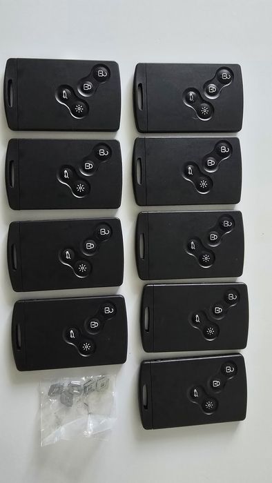 Cheie cartela Renault 4 butoane