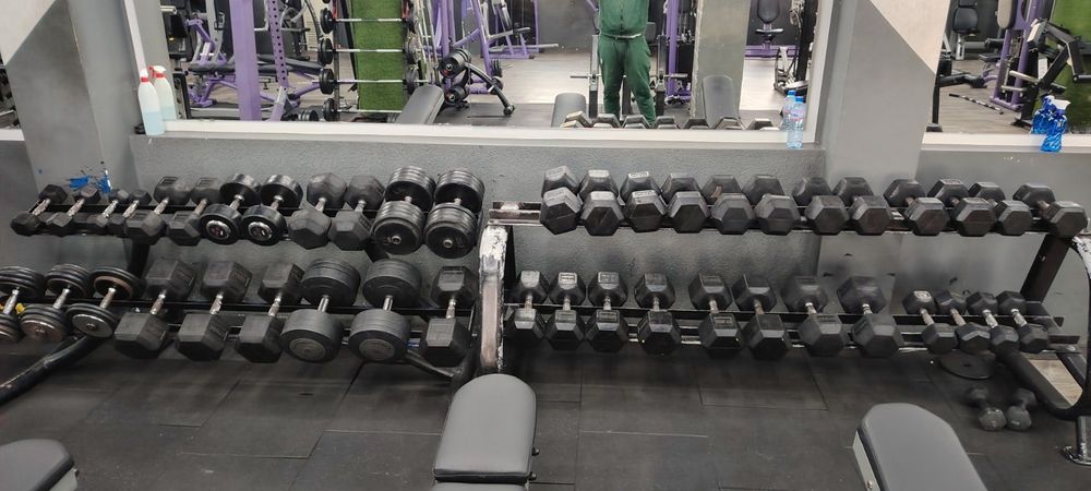 Дъмбели цял сет 800 кг.