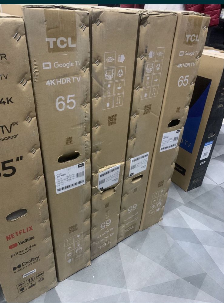 Телевизор Samsung—TCL Smart TV 50"55"65 бесплатно доставка