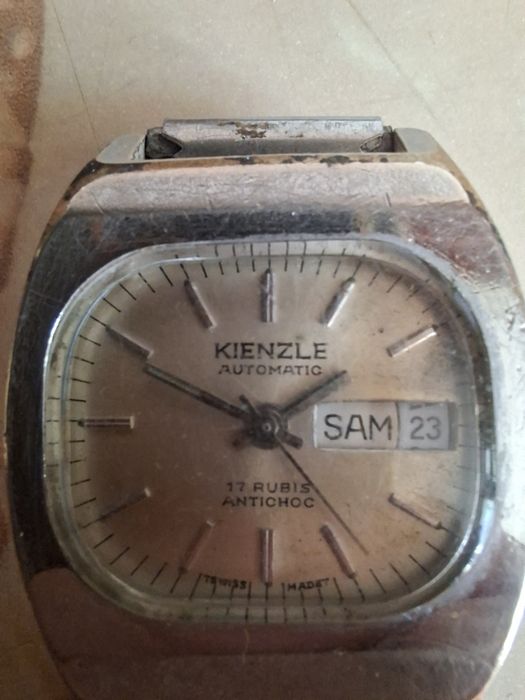 Ceas vintage Kienzle automatic și un Casio